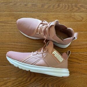 Puma Pink Soft Foam Sneakers In Size 10